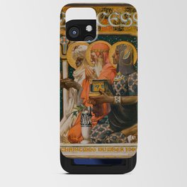 Three wise men Success Christmas 1900 vintage kitsch iPhone Card Case