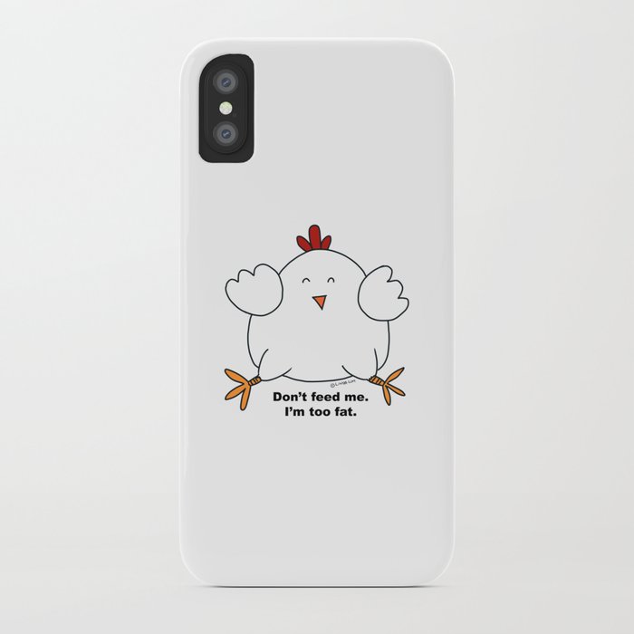 Help me. I'm on a diet. iPhone Case