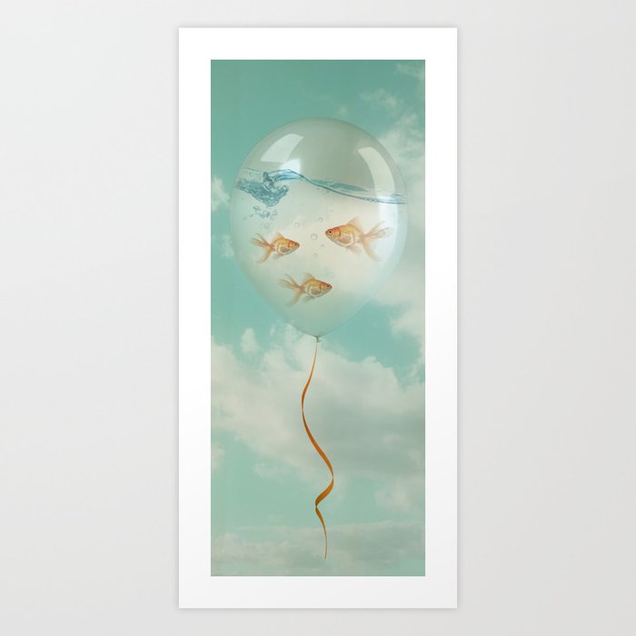 balloon fish 03 Art Print