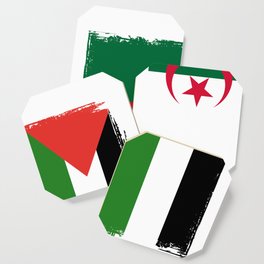 Algeriastine Palestine Free Palestine Algeria Coaster