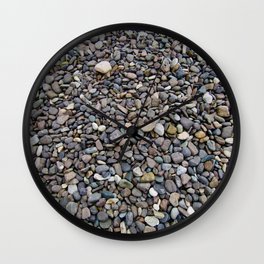 What Stories You Could Tell... Rocks of Jasper Beach Wall Clock