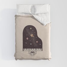 Cosmic Melody Duvet Cover