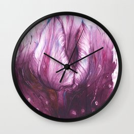 'Flower Thingy 4' Wall Clock