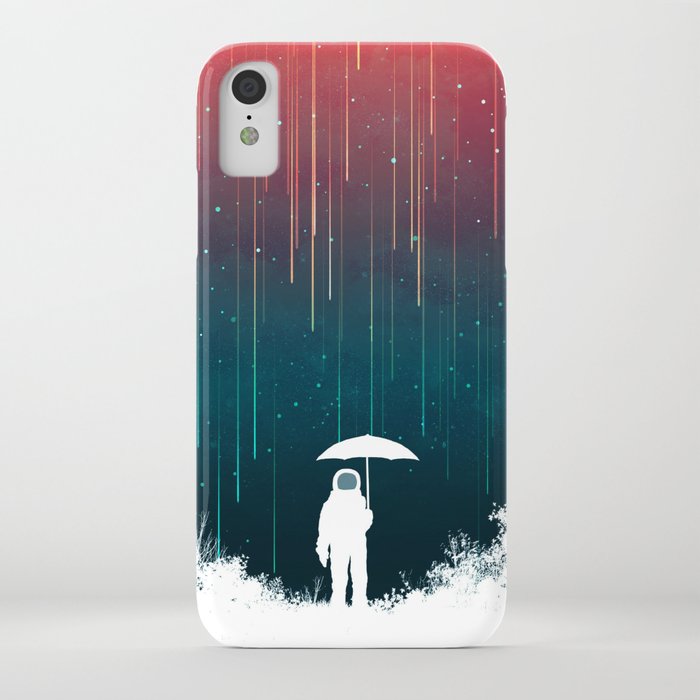 meteoric rainfall iphone case