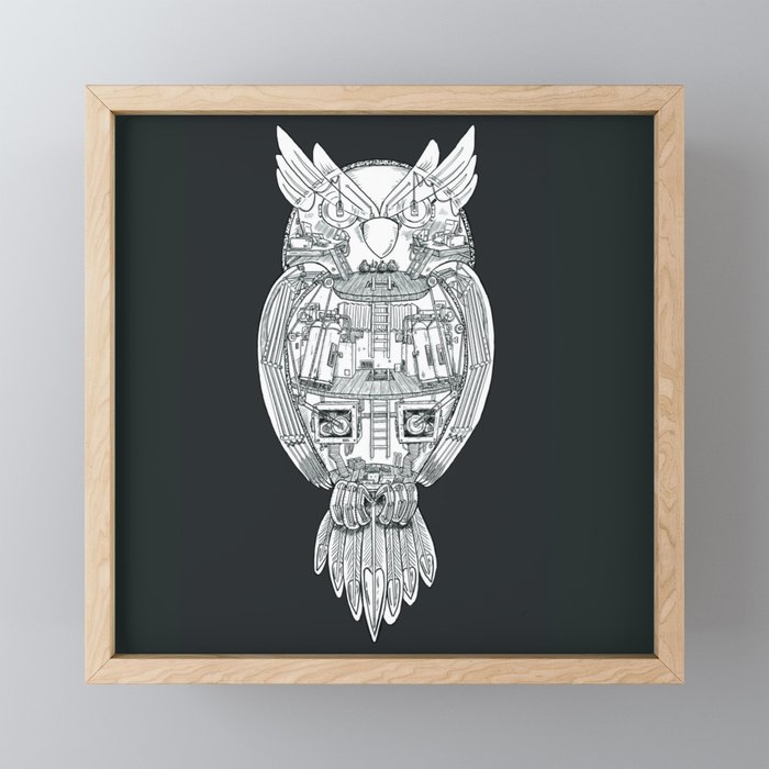 Owl Works Framed Mini Art Print