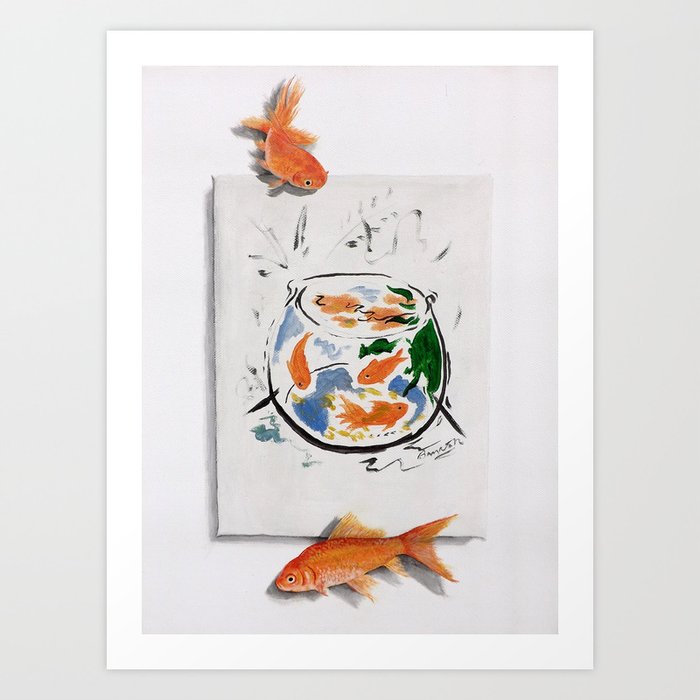 Fishbowl Art Print