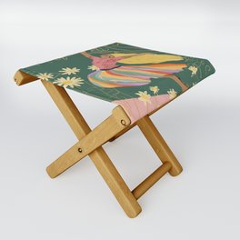 Free woman Folding Stool