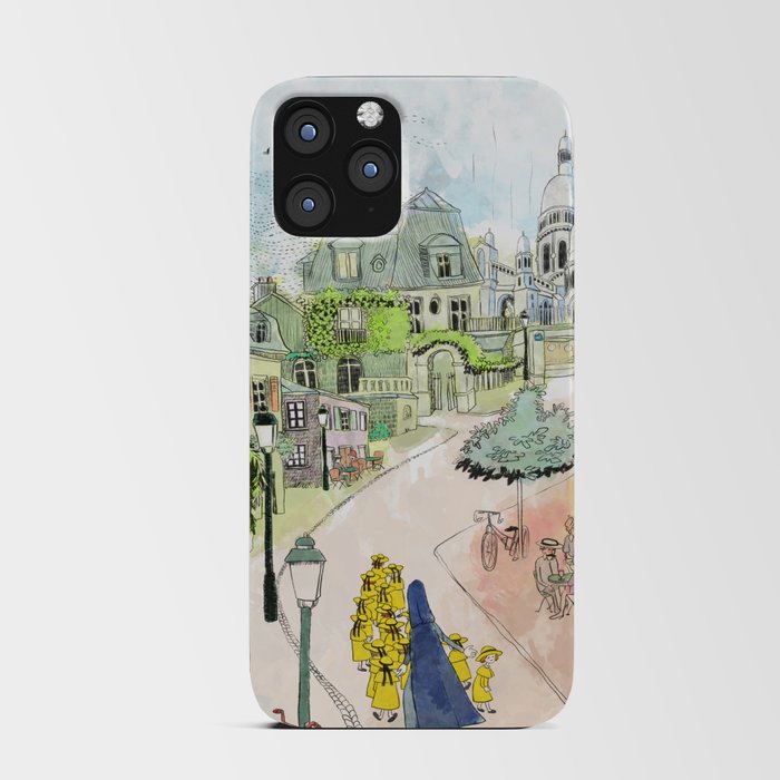 Madeline Montmartre colored iPhone Card Case