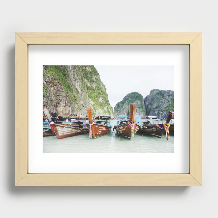 Water Taxis Recessed Framed Print