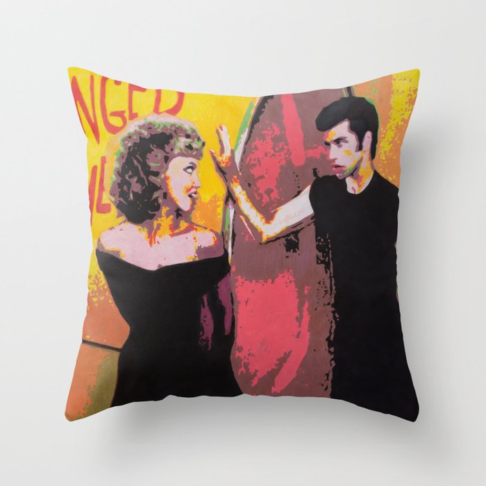 Danny and Sandy Throw Pillow