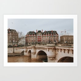 Bridge in Paris | Seine River Art Print