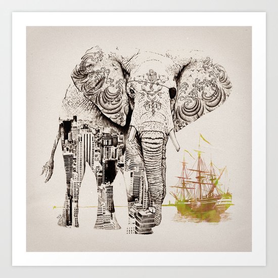 Tattoo Me Art Print