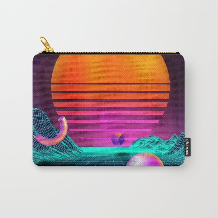 Neon sunrise #2 Carry-All Pouch