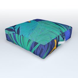 Blue Toucan Outdoor Floor Cushion