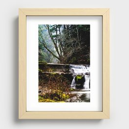 Dungeons Deep and Caverns Old Recessed Framed Print