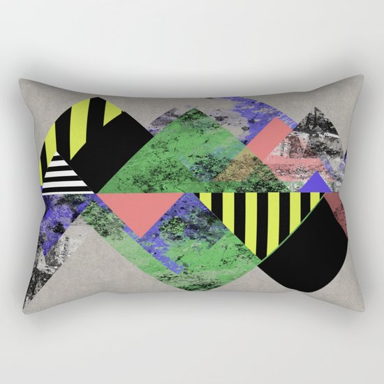 Triangles! Rectangular Pillow