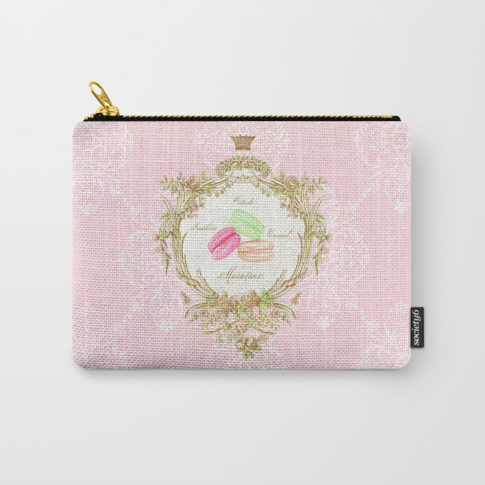 French Patisserie Macarons Carry-All Pouch