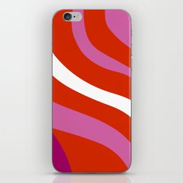 Lesbian Abstract Waves iPhone Skin