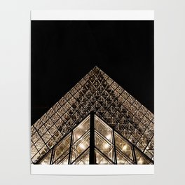 Louvre Pyramid Poster