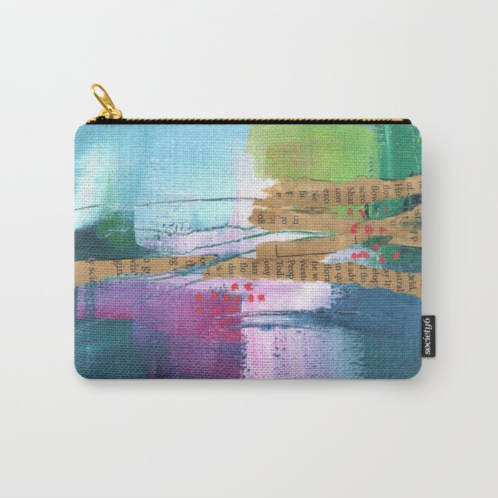 Coastal Roses Carry-All Pouch