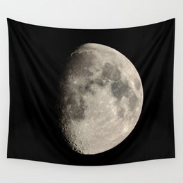 Full Moon close up with craters  Wall Tapestry