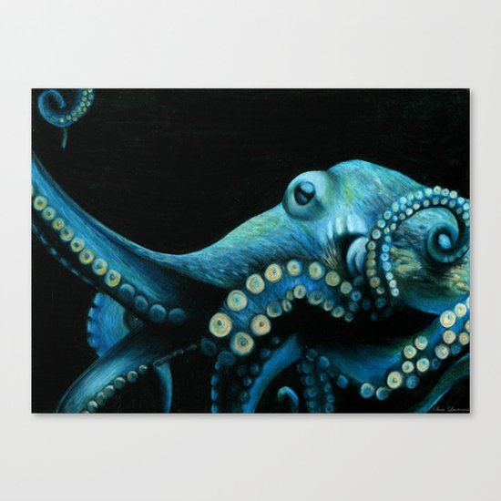 Octopus Canvas Print