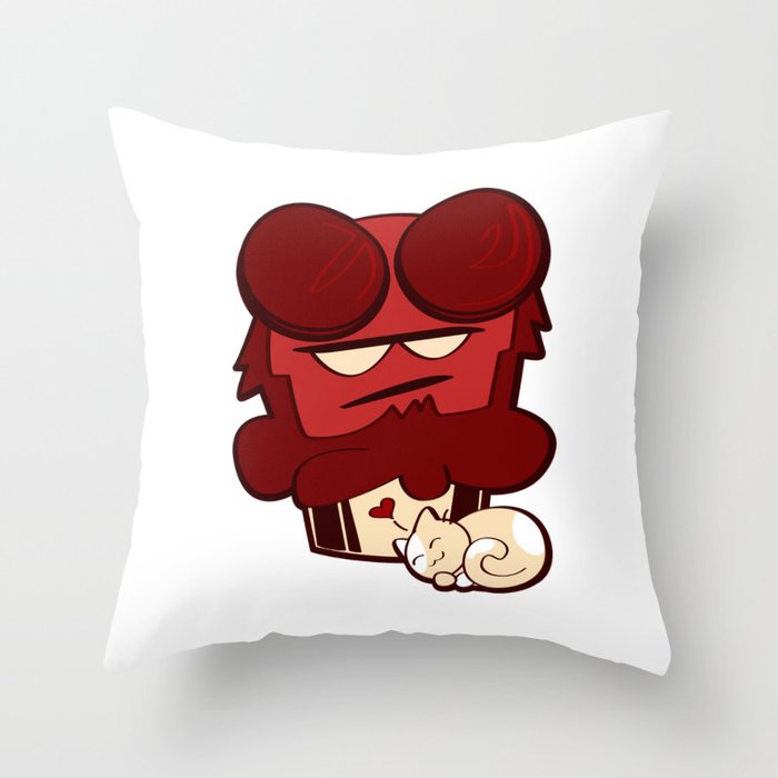Hell Cake Throw Pillow