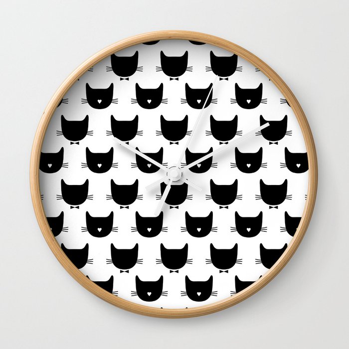 Cats Wall Clock
