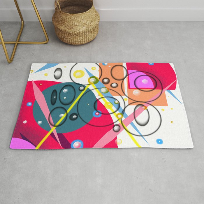 Graphic design,abstract art Rug