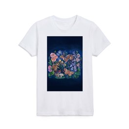 Spring Flower Garden Kids T Shirt