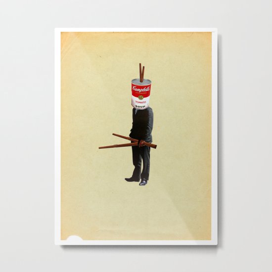 C Man Metal Print