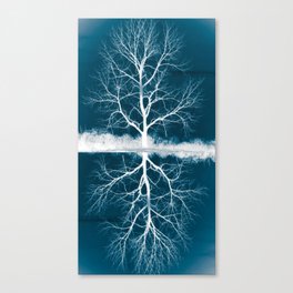 Origami Roots Canvas Print