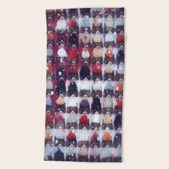 cats-390 Beach Towel