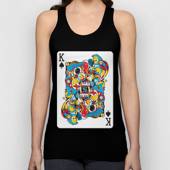 King Of Spades Unisex Tank Top