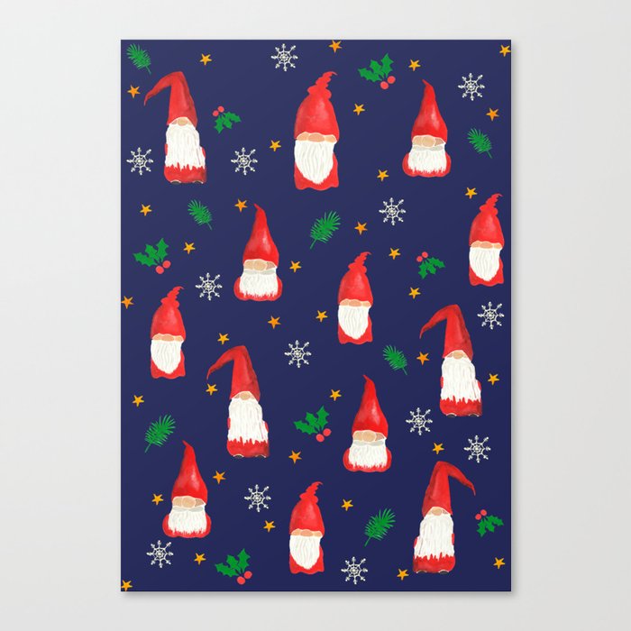 Christmas Gnomes- Hope for Lizzy Fundraiser Canvas Print