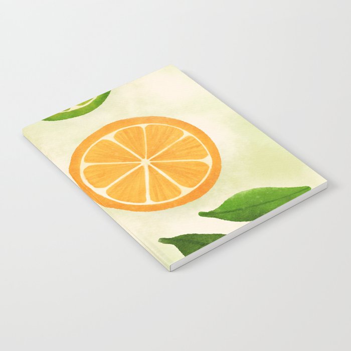 Citrus Fresh Fruits Notebook