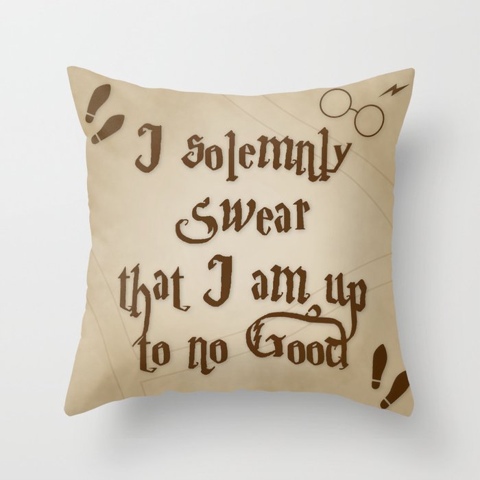 I solemnly sales swear pillow