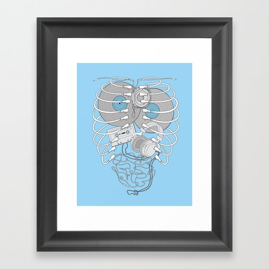 Internal Rhythm Framed Art Print