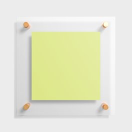 Sunny Lime Green Floating Acrylic Print