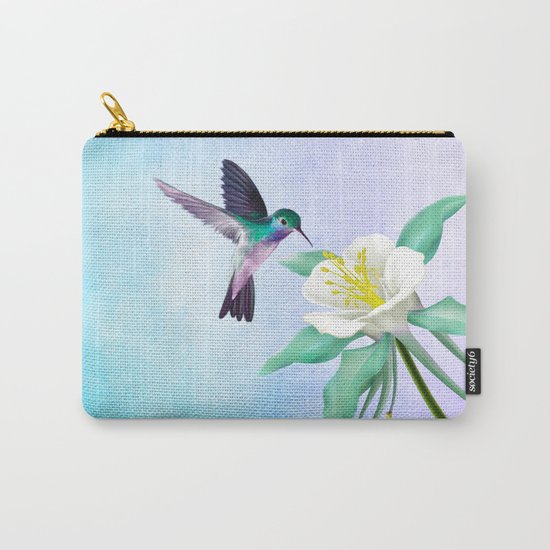 hummingbird. Carry-All Pouch