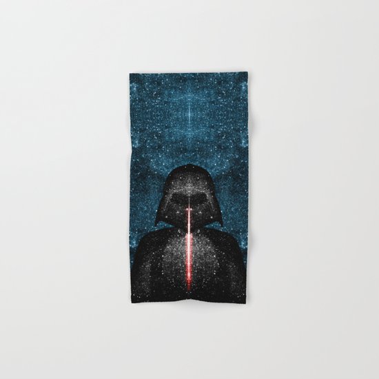 Darth Vader with Lightsaber in Galaxy Hand & Bath Towel