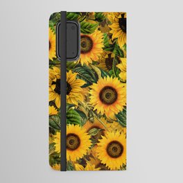 Vintage & Shabby Chic - Noon Sunflowers Garden Android Wallet Case
