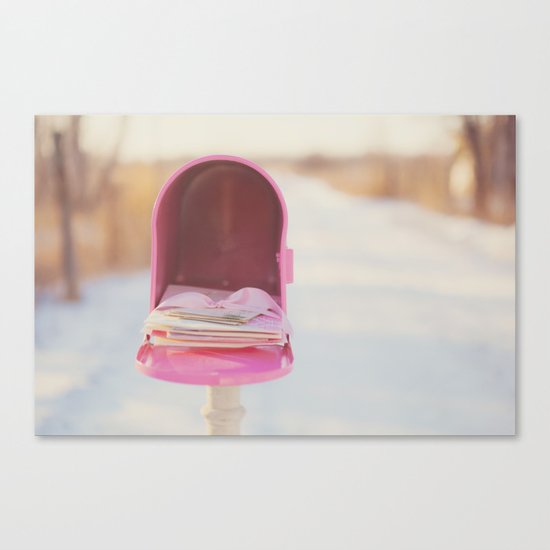 The one good thing about not seeing you is that I can write you letters. ~Svetlana Alliluyeva Canvas Print
