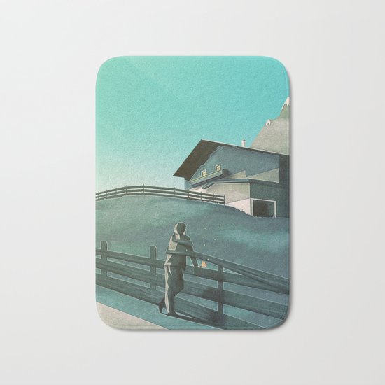 Waiting for You (Summer Version) Bath Mat