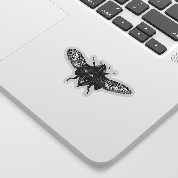 All-Seeing Scarab Sticker