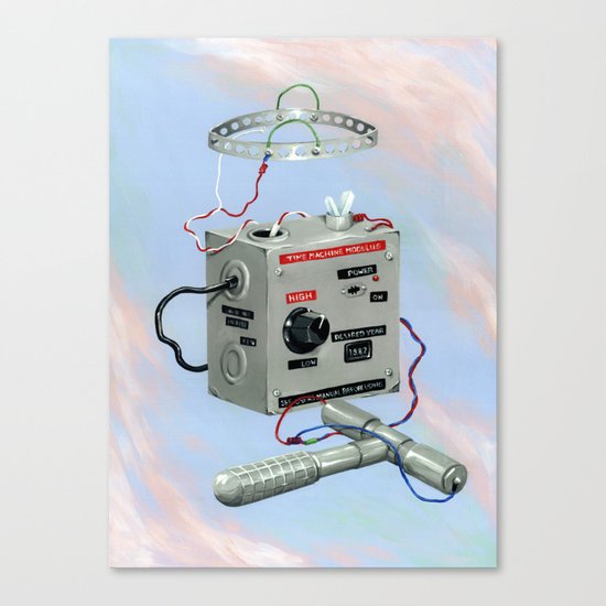Uncle Rico's Time Machine Canvas Print