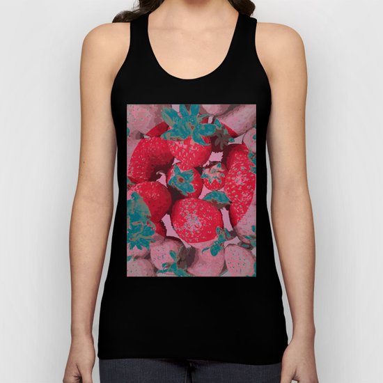 Strawberry Love (Lost Time) Unisex Tank Top