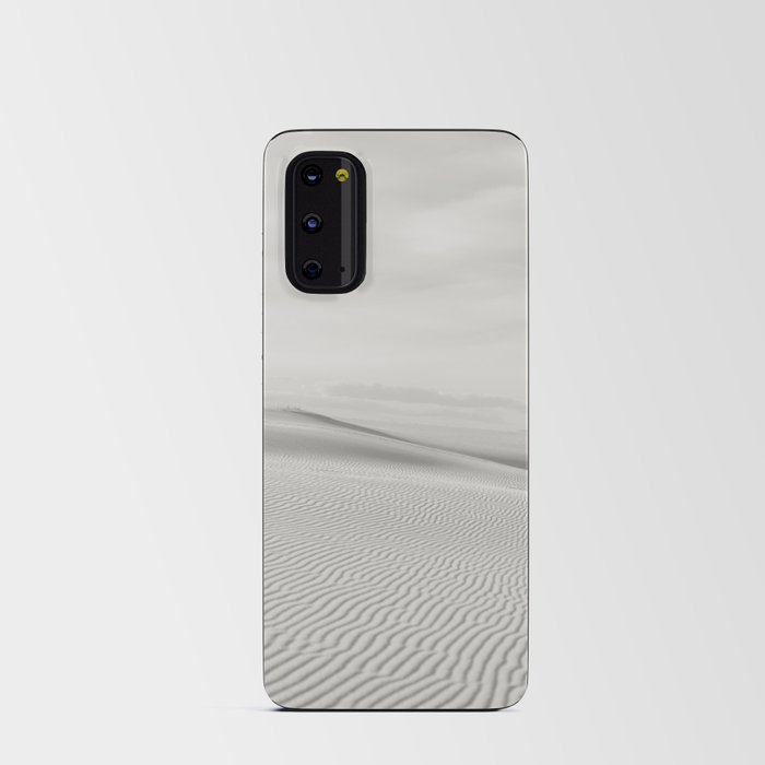 White Sands Black and White Android Card Case