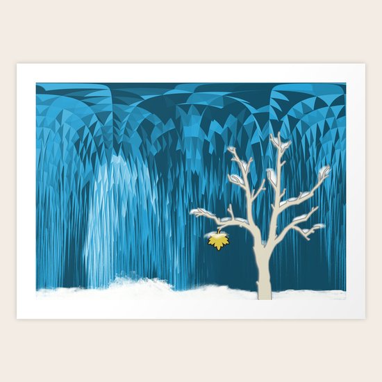 Winter Art Print
