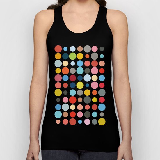 Tangled Up In Colour Unisex Tank Top